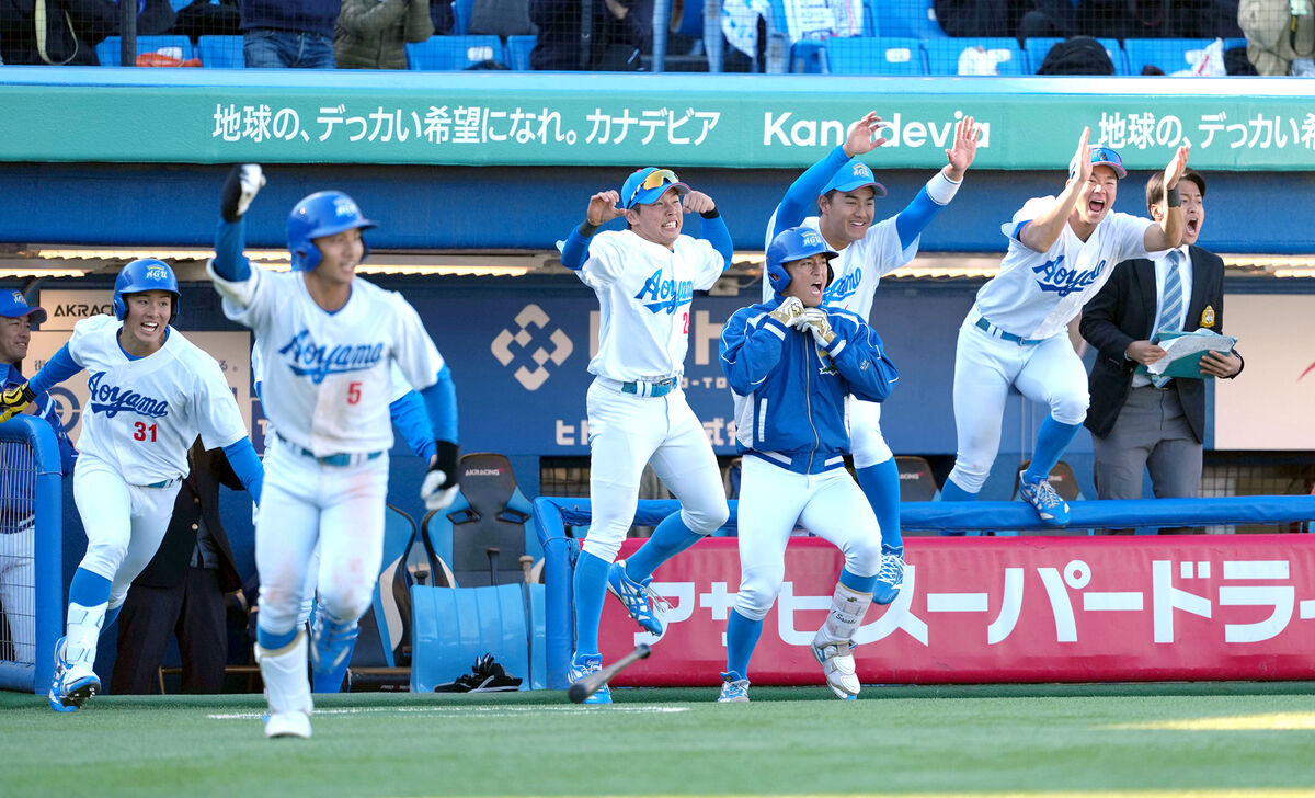 【神宮大会】青学大が延長１０回タイブレークサヨナラ勝ちで決勝進出