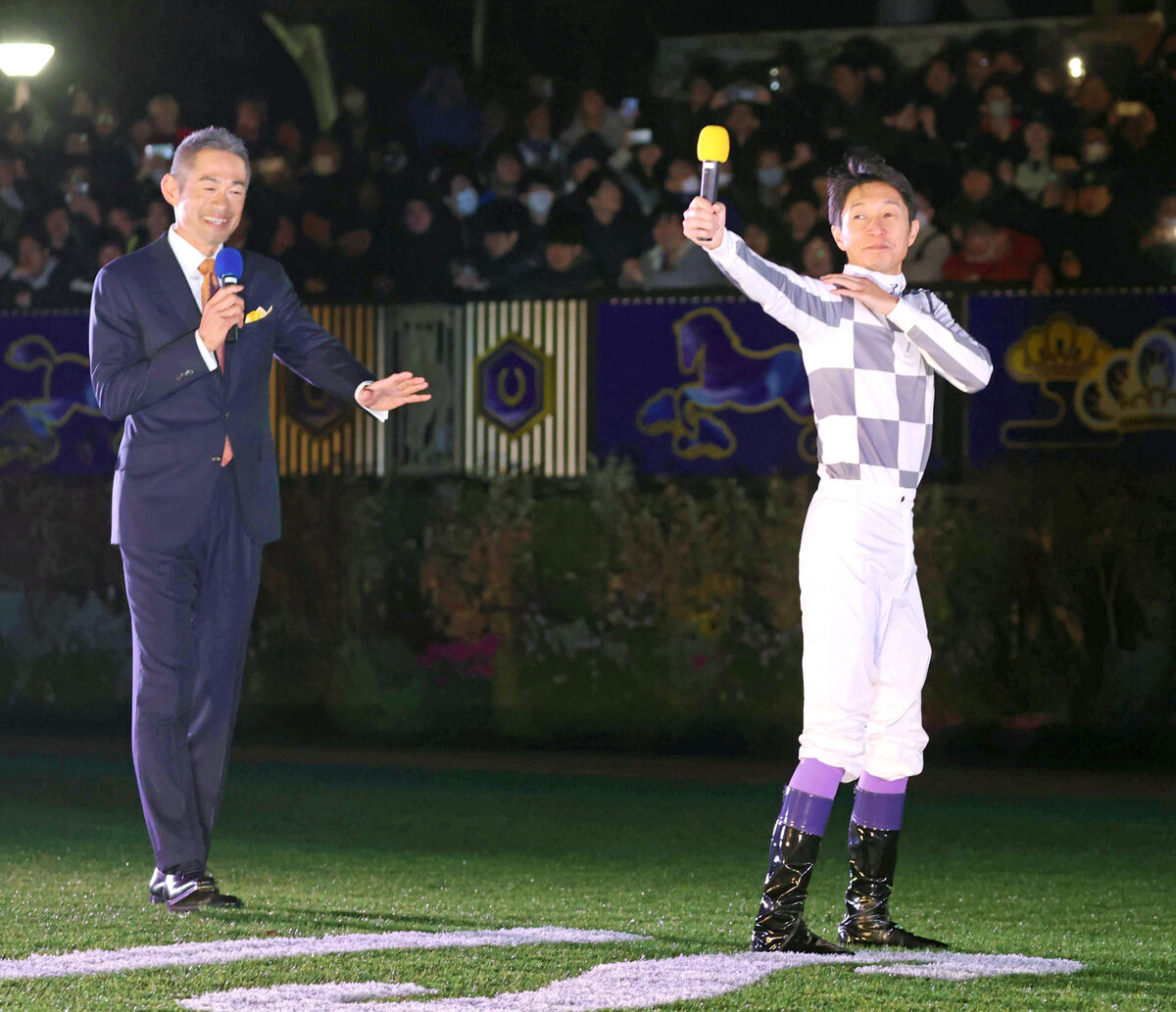 【ジャパンＣ】レース後にイチロー氏がトークショー出演　武豊騎手を「超越した存在」と絶賛