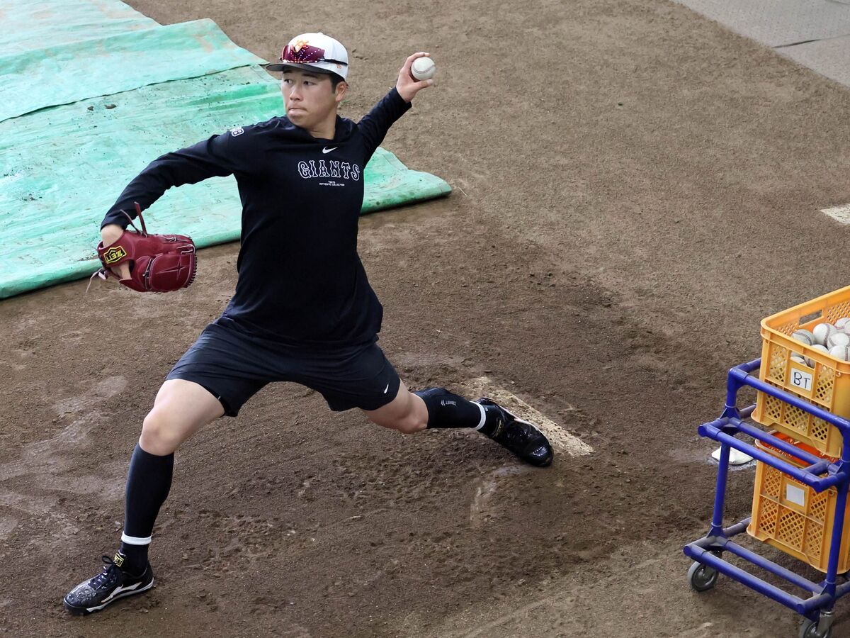 【巨人】ＴＪ手術の代木大和、硬式球で術後初のマウンド投球「すごく順調」