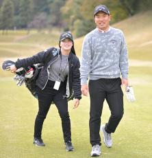 飛ばし屋・河本力「心強い」復活Ｖの姉・結がキャディー　１９年に姉の初優勝をサポート