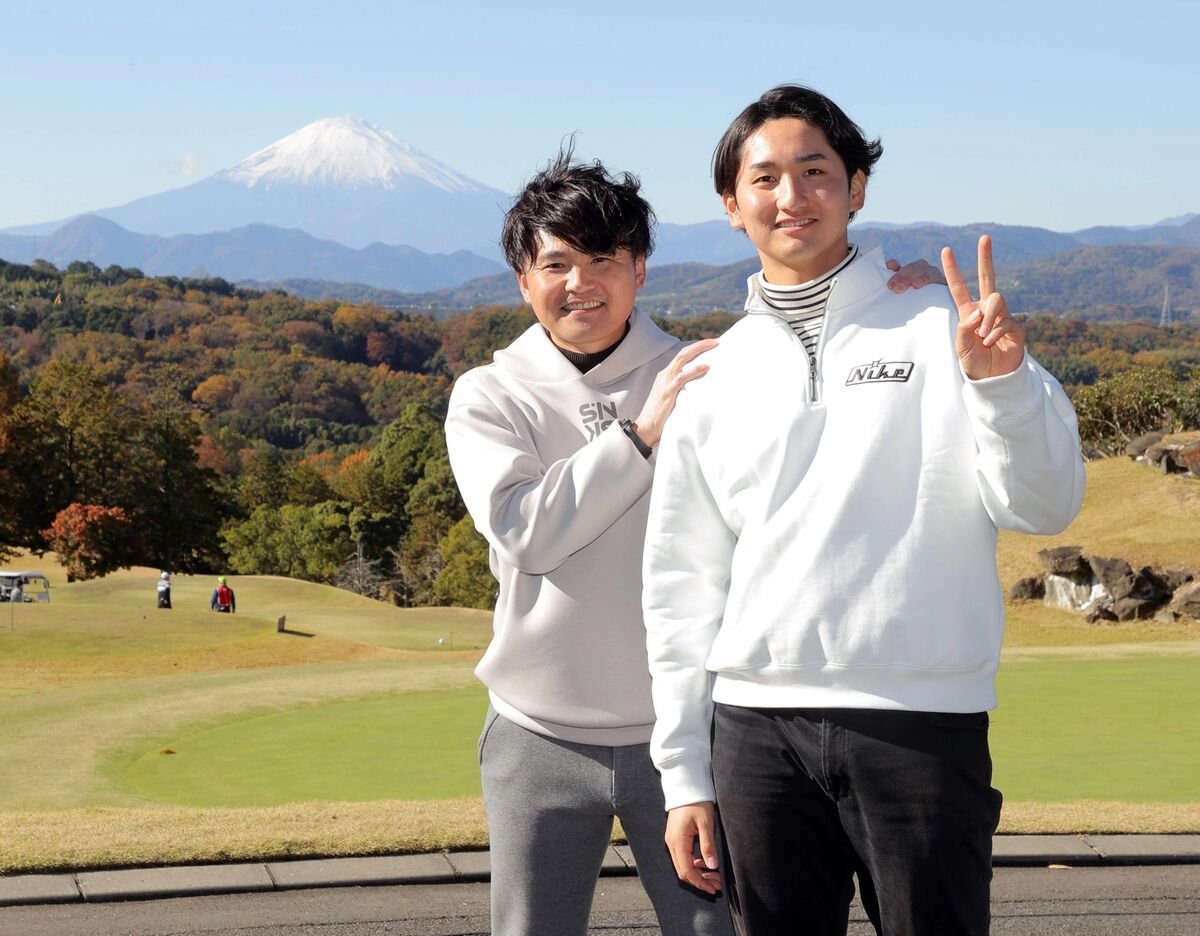 【巨人】横川凱が納会ゴルフで杉内俊哉投手チーフコーチと同組「光栄ですね。楽しい話しをずっとしました」