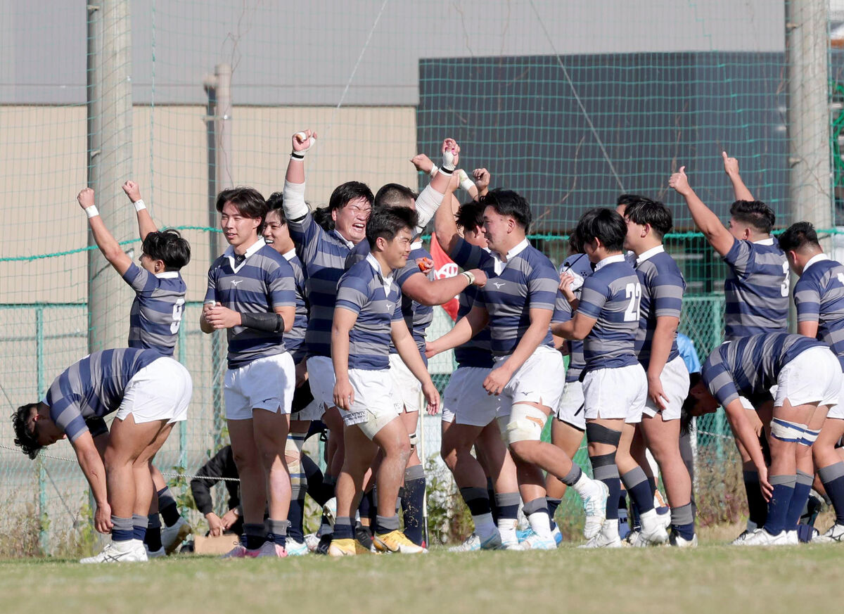 同大、Ａリーグ残留　摂南大に勝利＆関大敗戦で今季は入替戦行き回避　関西大学ラグビー