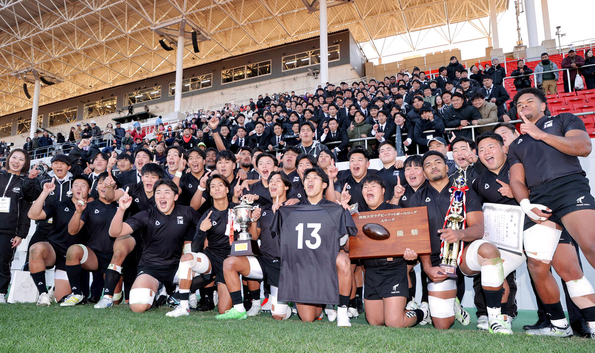 天理大、今年１月亡くなったチームメートに捧ぐ４年ぶりＶ…関西大学ラグビー