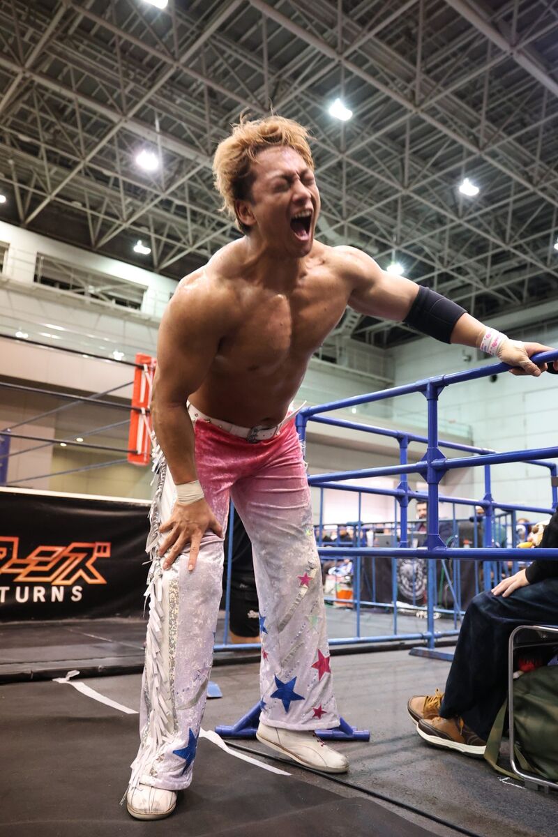 新日本プロレス・海野翔太、左足首負傷で１２・１大阪大会「欠場」…ドーム２連戦へ暗雲