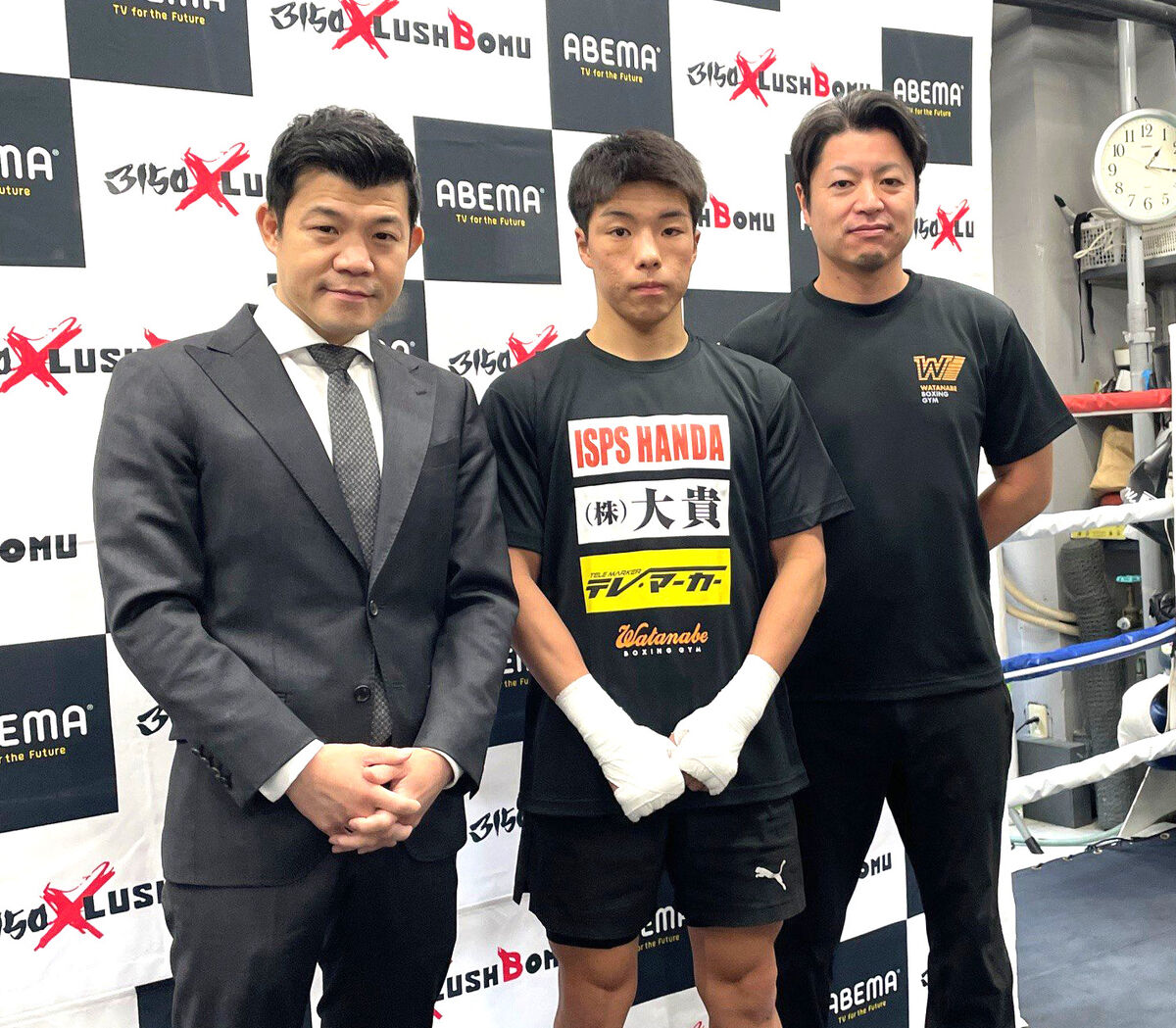 プロ２戦目でメイン出場の横山葵海が前日本王者相手に公開スパー 亀田興毅Ｆ「自己チューになれ」