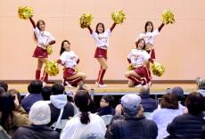 楽天が来年３月閉校の宮城・大河原商の文化祭に来たーー！教頭先生の応募で実現…銀次アンバサダーからサプライズビデオメッセージも