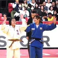 角田夏実＆永瀬貴規が小学生とＧＳ東京の畳で対戦　永瀬は感心「僕が小学生だったら、あんなに堂々と戦えない」