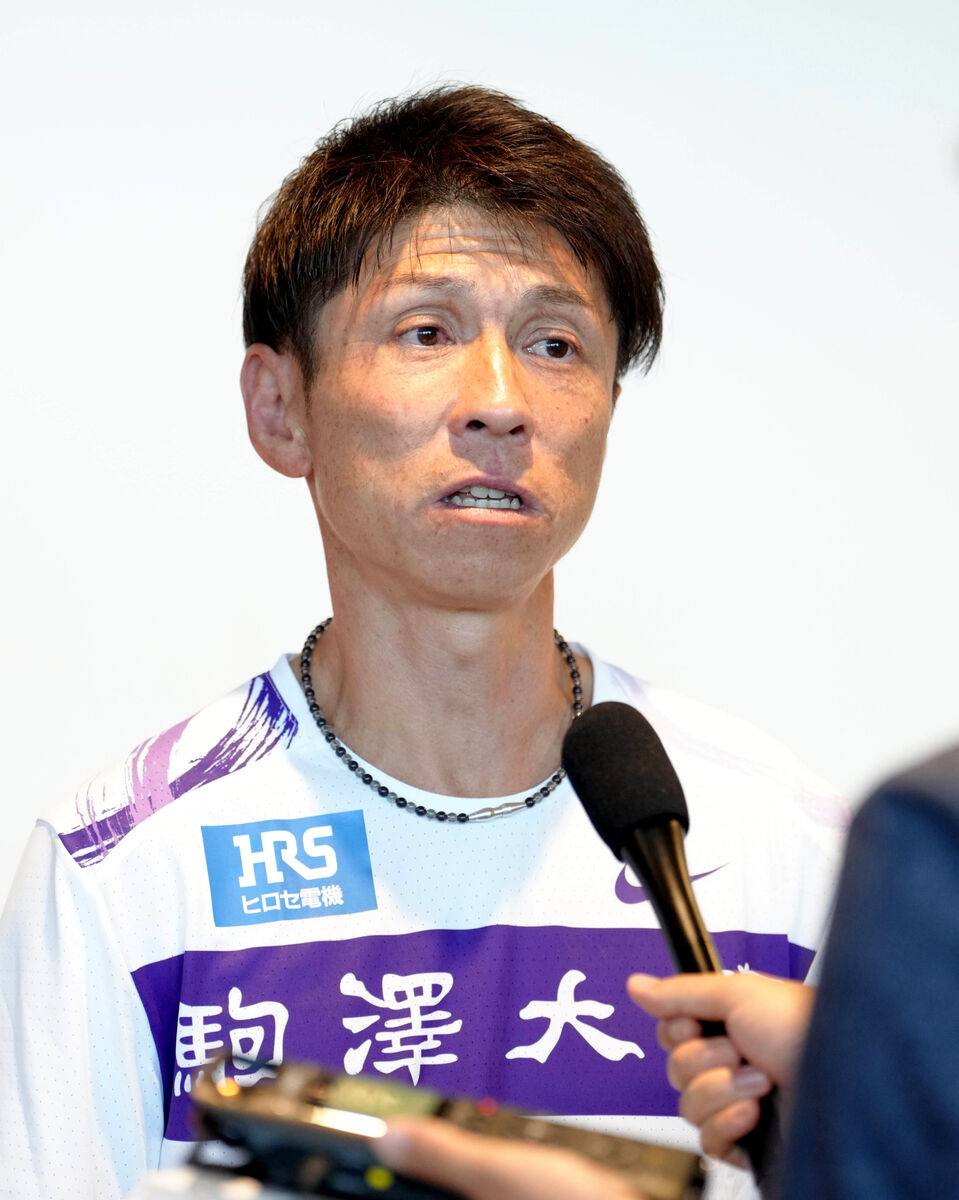 箱根駅伝で２年ぶりの王座奪還を狙う駒大の藤田敦史監督「目標は、もちろん総合優勝。どんな状況にも対応」