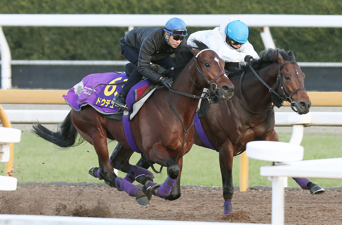 【有馬記念】武豊騎乗で最後の追い切り　ドウデュースの完璧デモに「俺は明らかに去年より状態はいい」有終Ｖへ改めて闘志