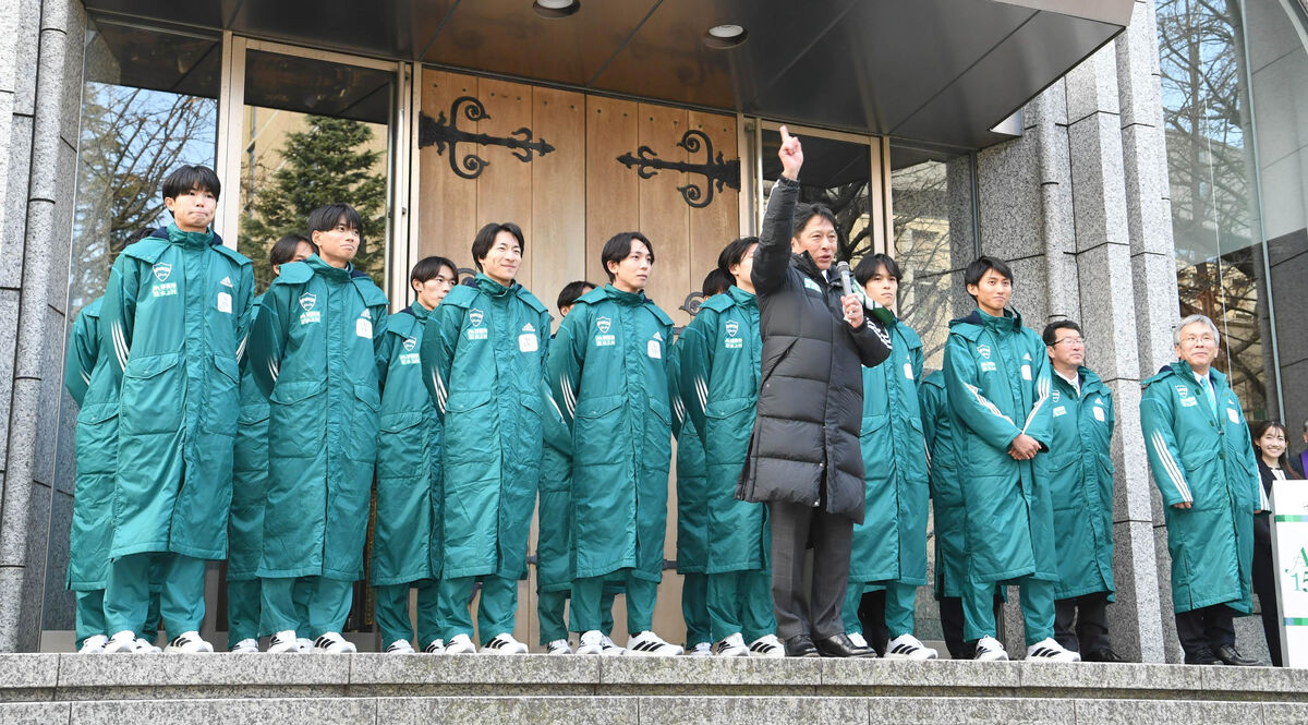 箱根駅伝連覇へ青学大が壮行会　エース太田「オレが勝たせてやる」　原監督「あいたいね大作戦、スタート！」