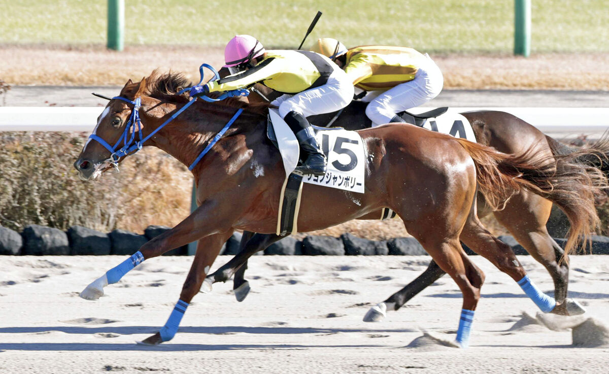 【中山６Ｒ・２歳新馬】１３番人気サヨノジャンボリーが波乱演出　内田博幸騎手「いい脚で差し切った」