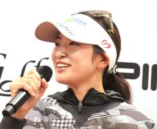 原英莉花　米下部ツアー挑戦の来季目標は“４つのＥ”　「絶対に優勝を届けたい」