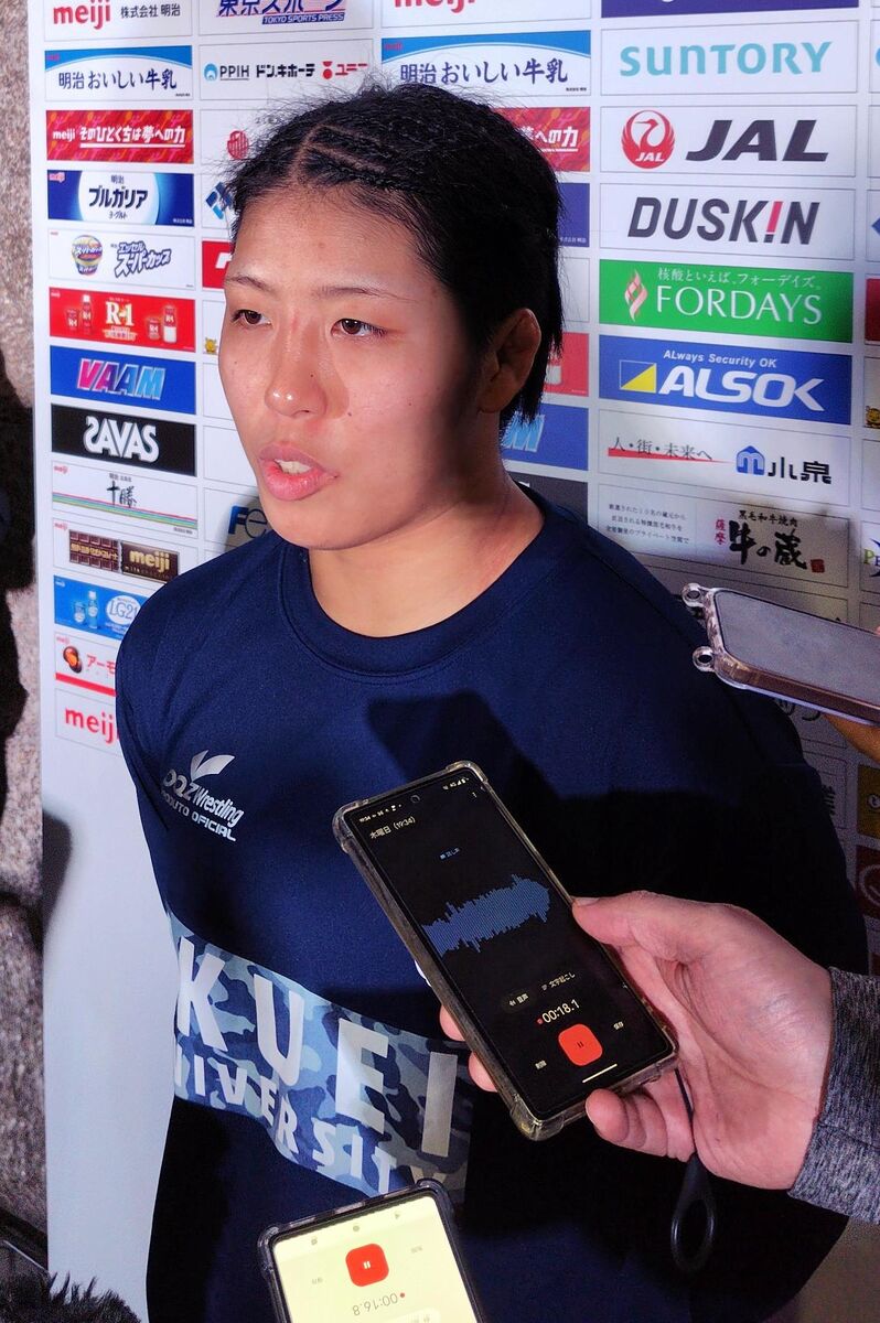 女子６８キロ級は石井亜海が圧勝Ｖ　あと一歩で逃したパリ五輪の雪辱へ「圧倒的な実力差で内定する」…レスリング全日本