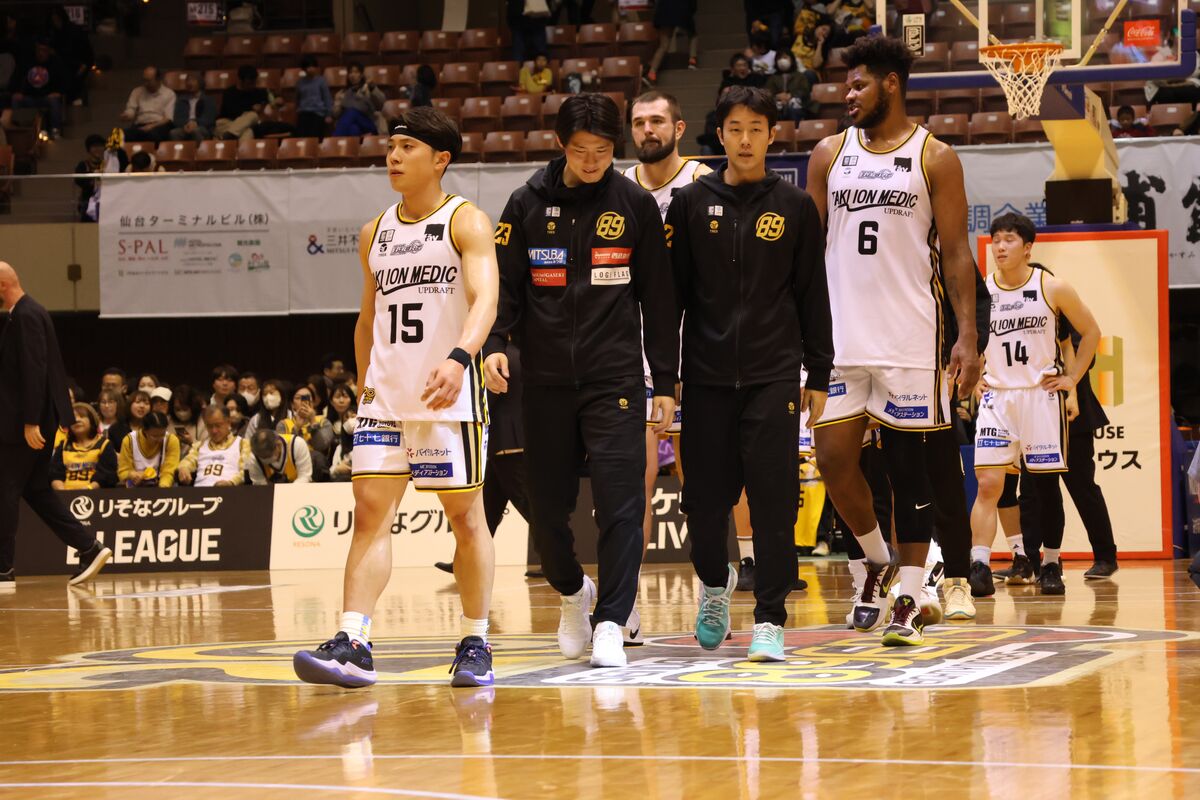 Ｂ１仙台８９ＥＲＳは今季２度目の２連勝ならず　第４Ｑに逆転許す