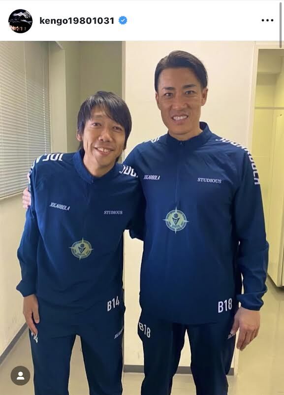 中村憲剛氏、元日本代表ＧＫの引退試合に参加「スタジアム全体がとっても温かく」