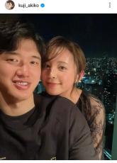 久慈暁子　バスケ渡辺雄太と夫婦ショット披露！「かわいくてお似合い」「ステキです」結婚から２年