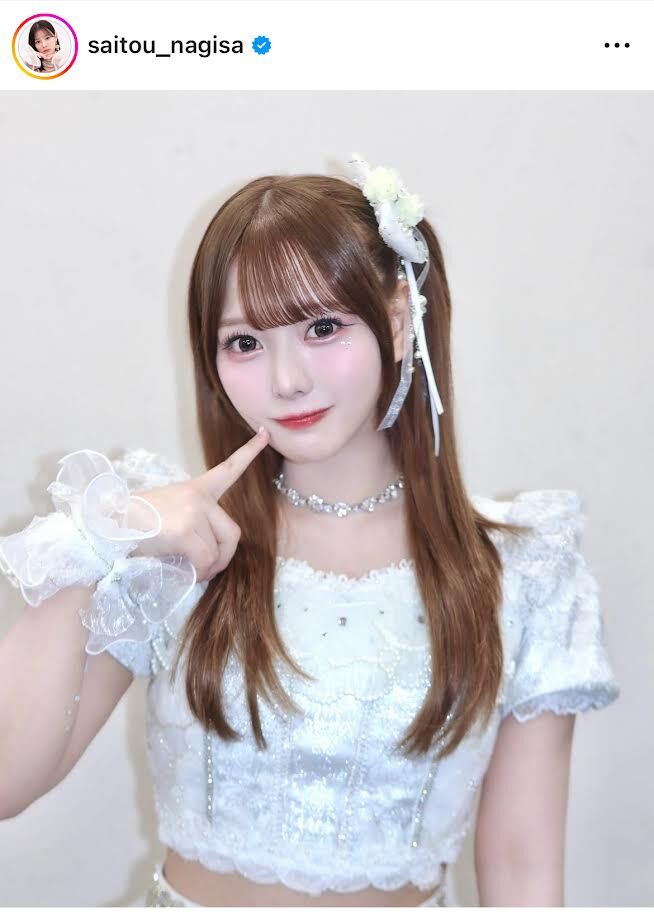 「まさに完全無敵のアイドル」齊藤なぎさ、「Ｂ小町」としてＭステ出演！アイドル衣装のオフショにファン歓喜