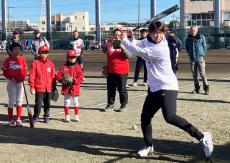 【日本ハム】松本剛が出身地の埼玉・川口市で野球教室を開催「少しでも恩返しできたら」