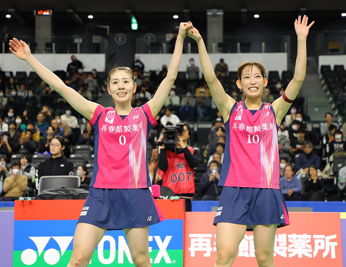 シダマツが全日本初制覇　結成１０年の悲願　松山「一生忘れられない１年になった」…バドミントン全日本総合