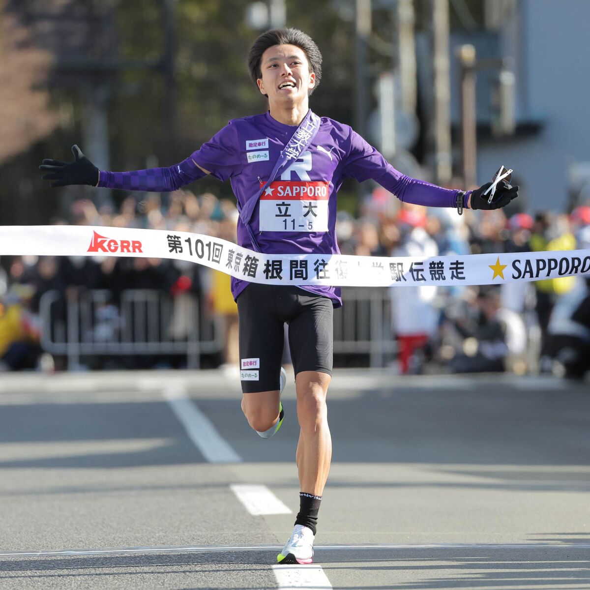 【箱根駅伝】立大、往路８位　史上最長ブランク６３年ぶりのシード獲得へ前進　５区・山本羅生が区間５位