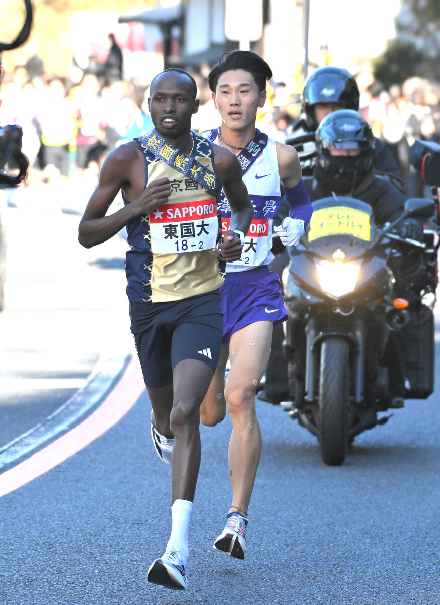 【箱根駅伝】渡辺康幸氏「エティーリ君は次元が違った」２区区間新に「ケニア代表になる可能性を感じさせる世界レベルの快走」