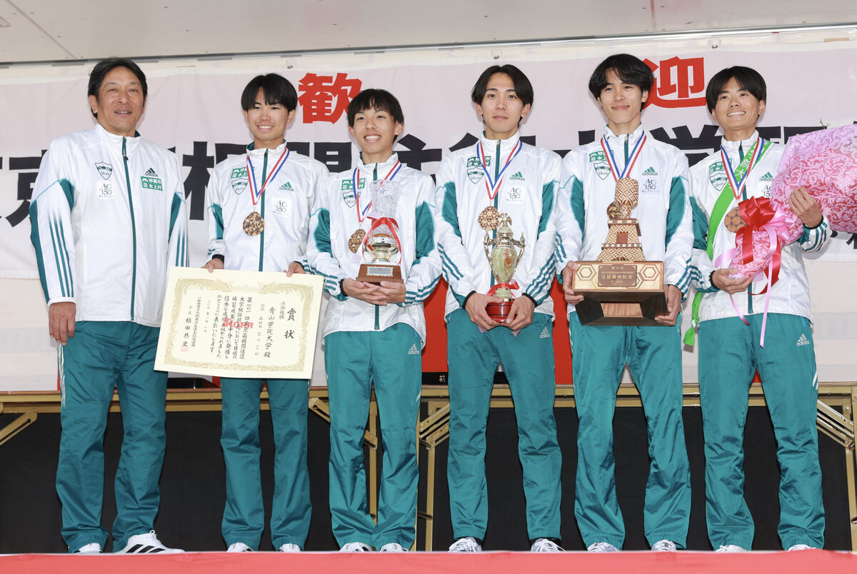 【箱根駅伝】「チャラいは褒め言葉」青学大、明るさの裏で猛練習　原晋監督の「あいたいね大作戦」に応えた