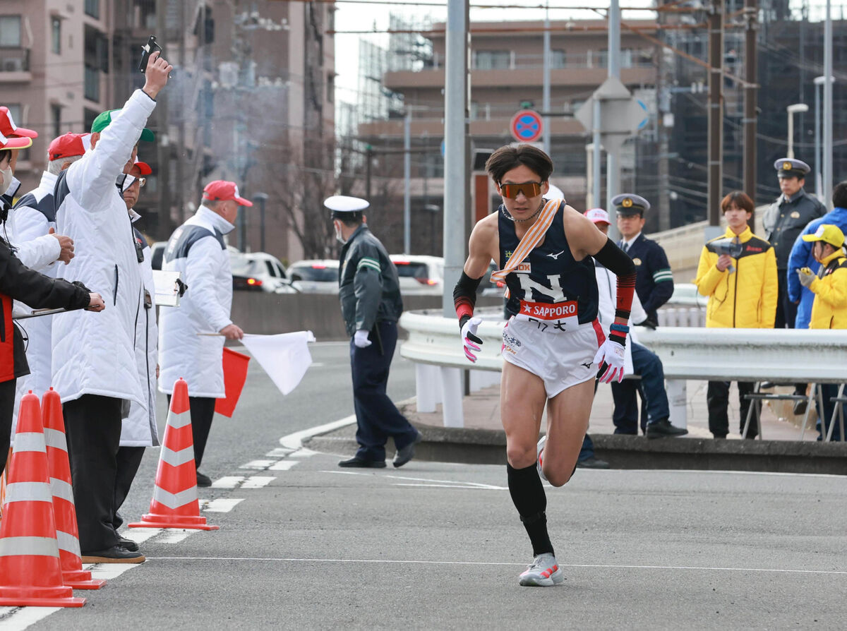 【箱根駅伝】日大、戸塚で本大会初の繰り上げスタート　１分及ばずタスキ途切れる…予選会７位から出場