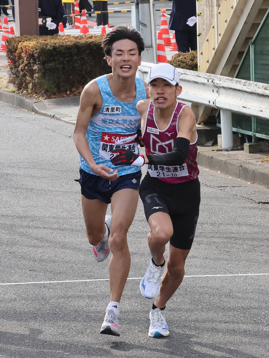 【箱根駅伝】東大大学院ランナー・古川大晃、教授からの“力水”に感謝　渡した恩師は「ここまで来てくれて本当にうれしい」