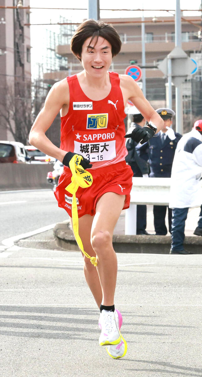 【箱根駅伝】９区は城西大・桜井優我が区間賞を獲得「自分でもびっくり。４年間の目標だった」