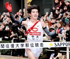 【箱根駅伝】中大、往路２位から粘って５位　１０区・藤田大智が順位を一つ上げてゴール