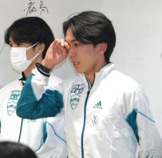 箱根駅伝優勝の青学大がガチンコミーティング　３区の鶴川は男泣き　１区の宇田川は反省