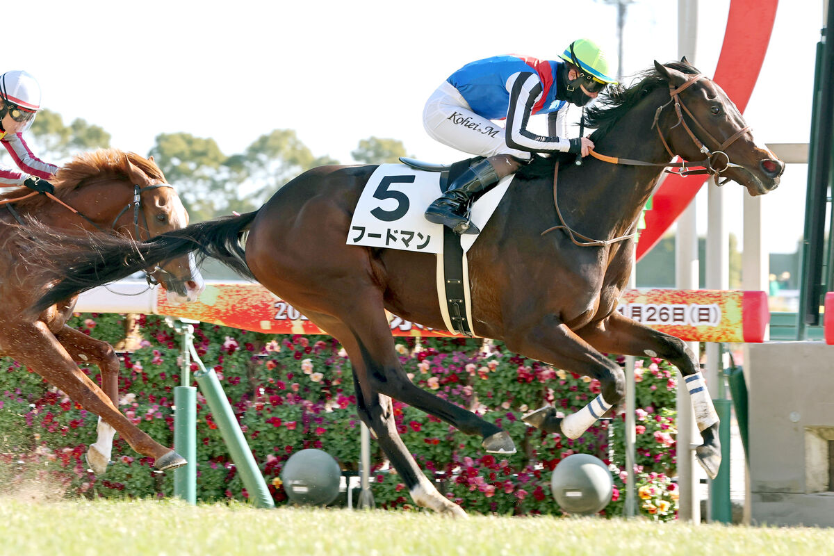 【中京６Ｒ・３歳１勝クラス】フードマンが快勝　今年６勝目の松山弘平騎手「追い出しを我慢する余裕があった」