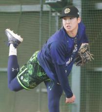 【オリックス】自己最速１６１キロ右腕キャリアハイ更新へ「２月で１６０キロ」の目標設定