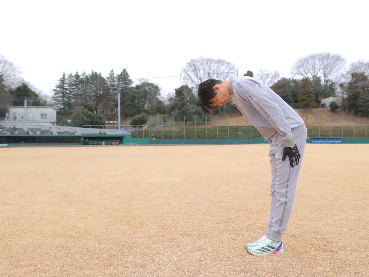 【西武】源田壮亮が自主トレを開始「野球を真摯に取り組んでいきたい」