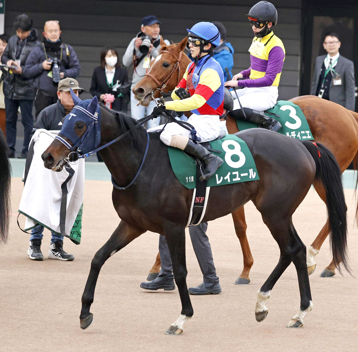 【フェアリーＳ】１番人気レイユールは９着　「折り合い欠いてしまった」嶋田純次騎手は悲願の重賞初制覇ならず