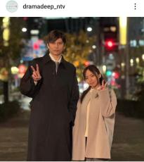 「知り合った初日に結婚」城田優の“夫婦”ショット！身長差３５センチ「たまらん」「キュン」「何回見てもすごい」