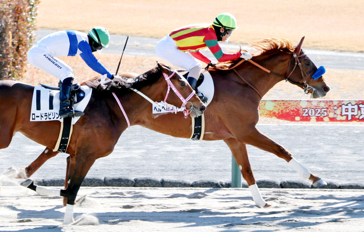 【中京４Ｒ・３歳１勝クラス】ベルベルコンパスが馬群割って伸びオープン入り　北村友一騎手「能力で押し切ってくれました」