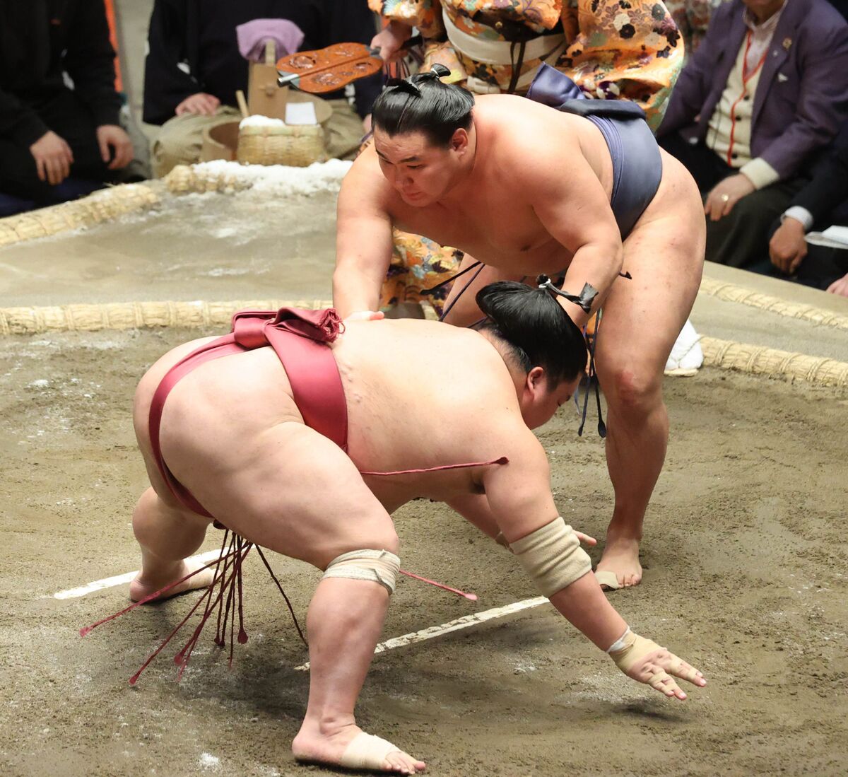 豊昇龍が３敗守る　金峰山は初黒星も単独首位…２敗は王鵬、千代翔馬、尊富士の３人