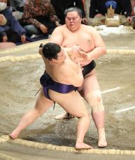 琴桜が４勝目　過去４戦全勝の平戸海に勝利