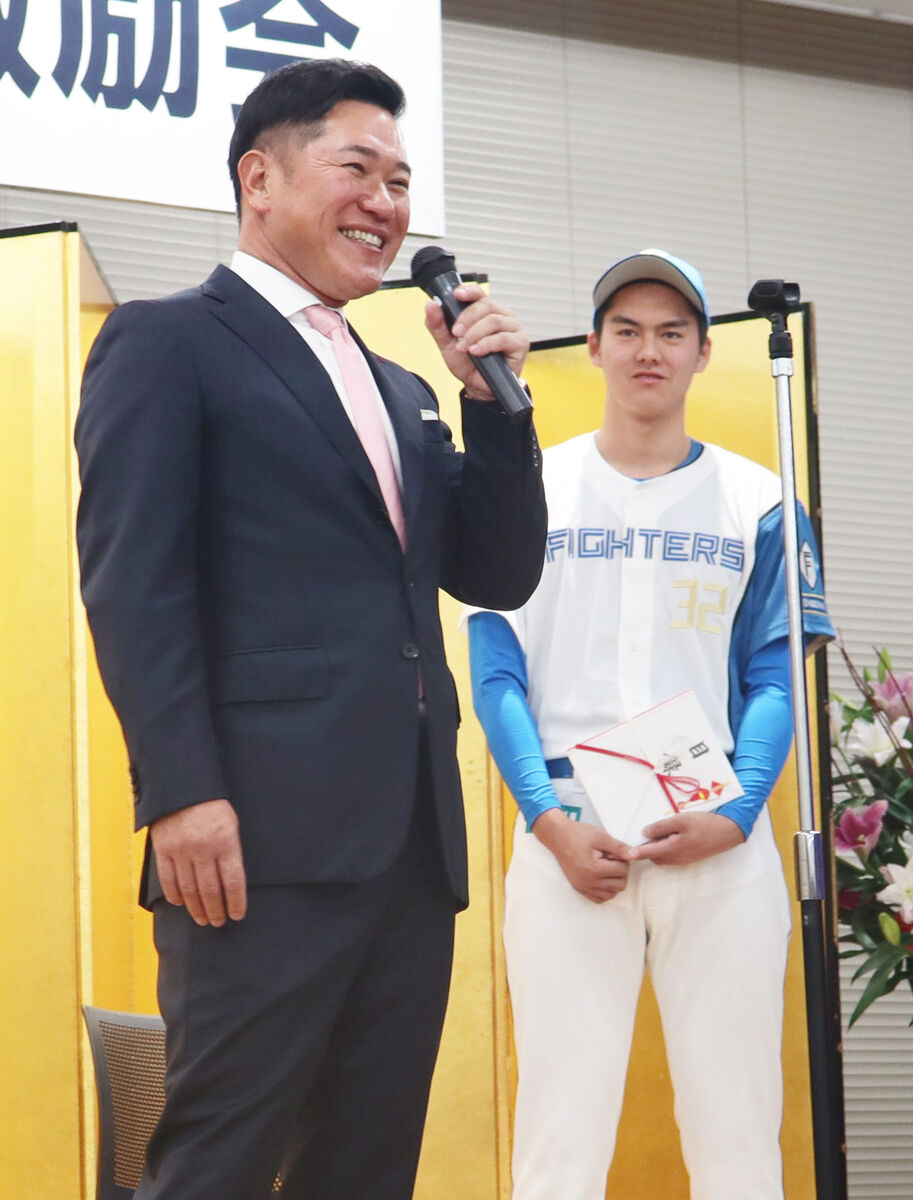 湘南ボーイズ、日本ハムドラ２・藤田琉生の激励会開催　同期が「きつねダンス」　監督は怪腕エピソード