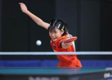 【卓球全日本】２連覇中の張本美和らが４強入り　１１歳松島美空は快進撃も４強ならず…ジュニア女子