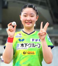 【卓球全日本】ジュニア３連覇の張本美和「優勝が一番気持ちがいいんだろうな」シニアでも史上最年少初優勝を狙う