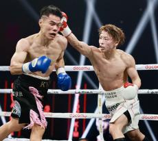 井上尚弥、右ストレート１発でＫＯ勝ち　現役単独最多となる世界戦通算２４勝