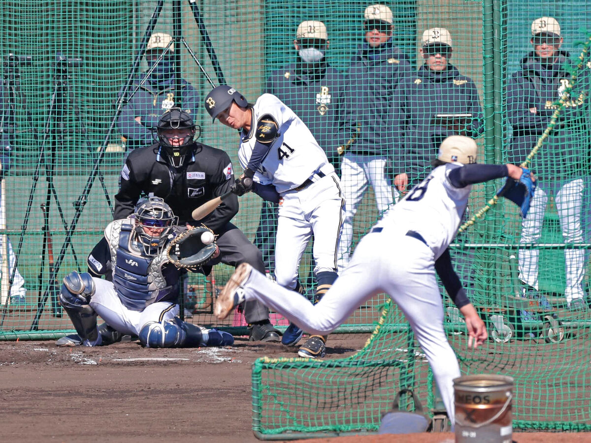 【オリックス】東松快征が宮城大弥から破格の約束「家でも何でも買ってやる」