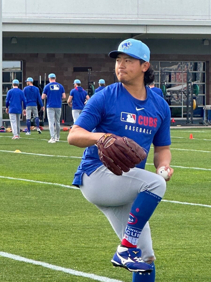 カブス・今永昇太「もし実現できれば幸せ」　ドジャース・山本由伸と初の“日本人開幕投手対決”に意欲