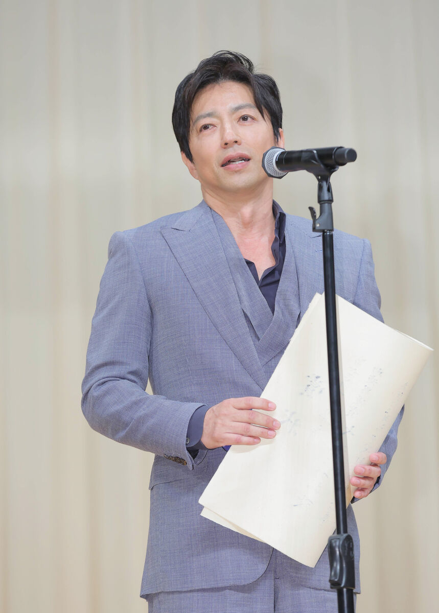 助演男優賞・大沢たかお、司会の吉永小百合の作品評に「母が泣いて喜ぶと思います」…ブルーリボン賞授賞式