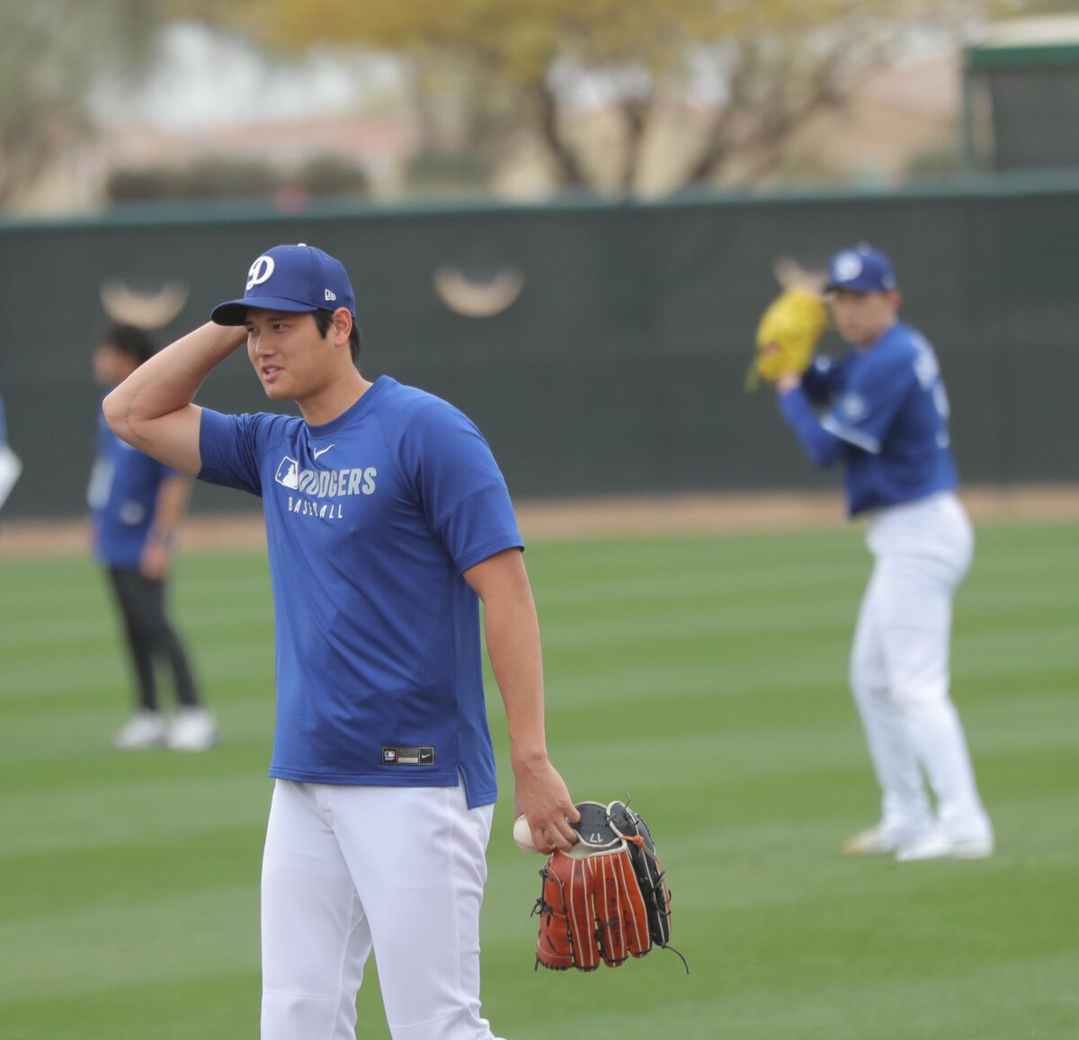 大谷翔平「満足しています」　二刀流キャンプイン、圧巻打撃も…近日中にブルペン入りへ