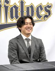【オリックス】東松快征が５０万円増の６５０万円でサイン「先発としてやっていきたい」プエルトリコでの武者修業から帰国