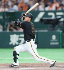巨人】吉川尚輝の状態が上向き！8回にも安打を放って今季3度目の猛打