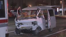 路線バスに軽ワゴン車が追突…軽ワゴンを運転していた男性が死亡　バスの乗客2人が病院搬送　札幌市白石区